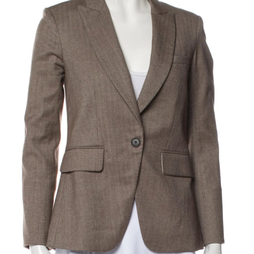 Veronica Beard Dickey Blazer In Neutral Brown